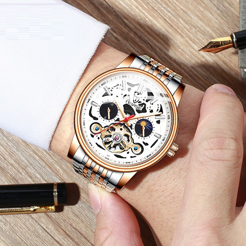Mechanische Armbanduhr mit Tourbillon