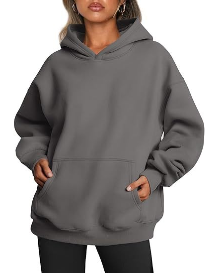 Damen Hoodie – Einfarbig, locker & lässig