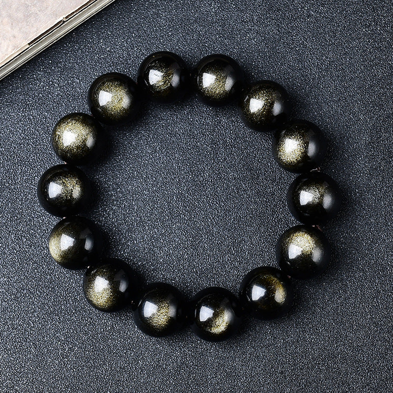 Obsidian Kristall Armband