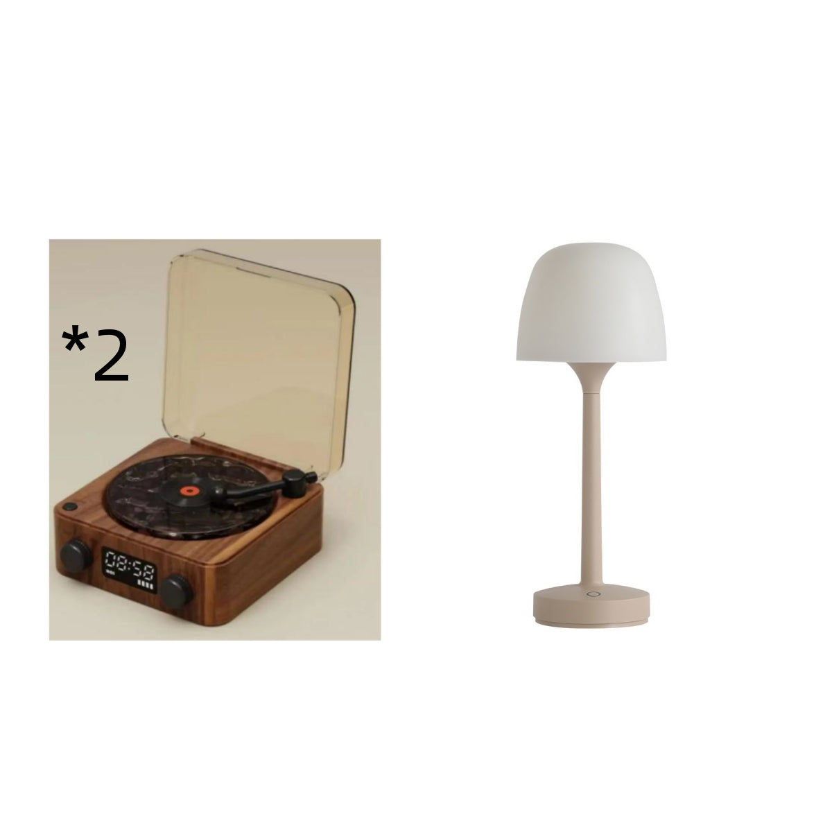 Retro Plattenspieler Bluetooth Lautsprecher