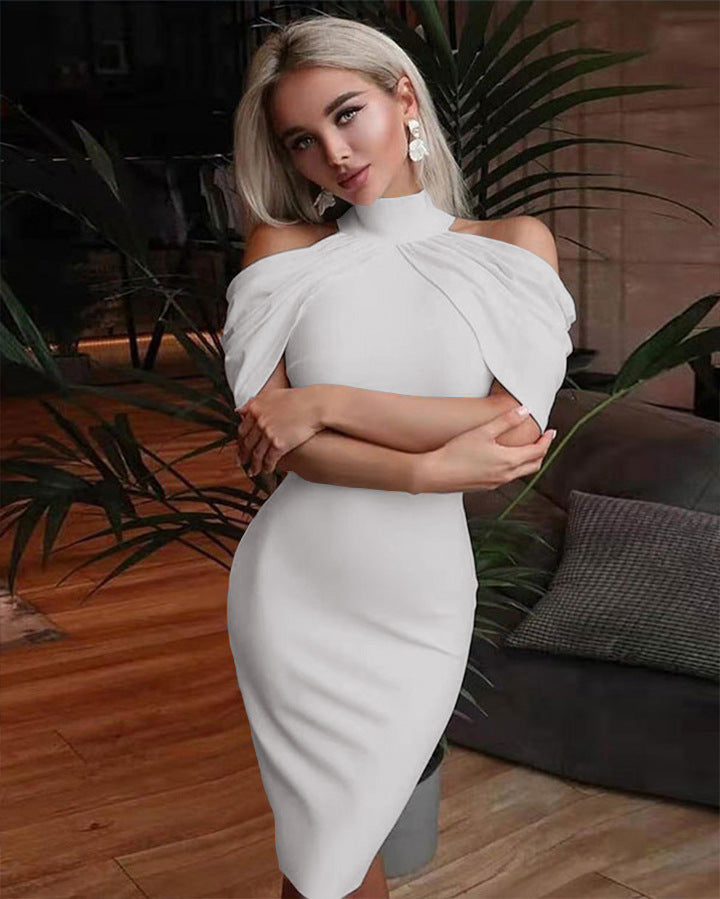 Elegantes Halterneck Etuikleid | LuxeStyle