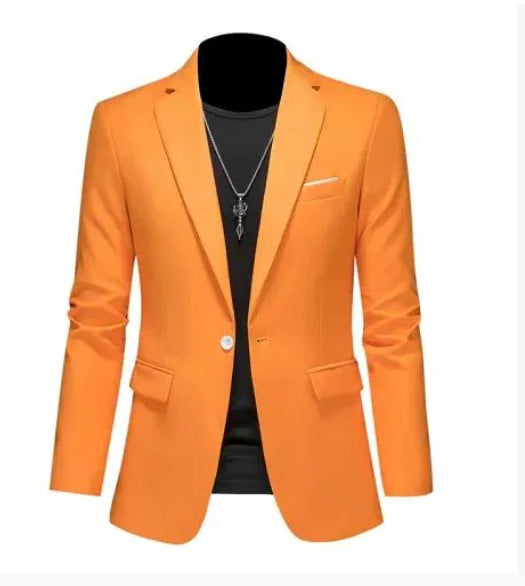 Herren Slim-Fit Blazer im koreanischen Stil