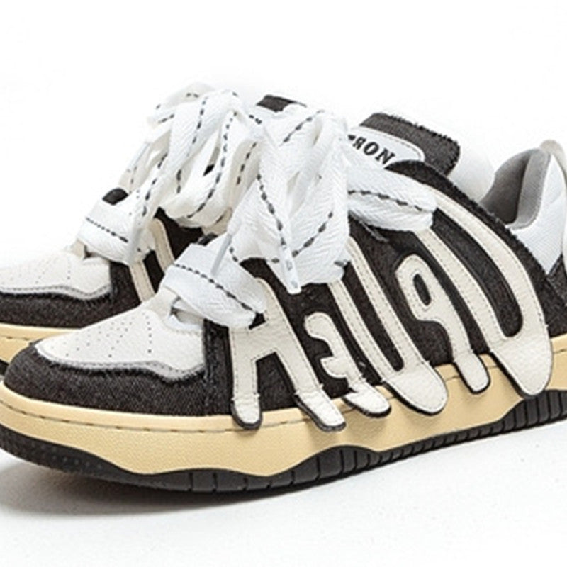 Alphabet-Retro-Sneaker – Bild 4 | LuxeStyle