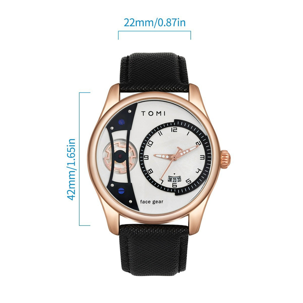 Herrenuhr mit Wechselarmbändern im Geschenkset