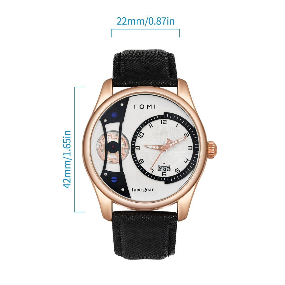 Herrenuhr mit Wechselarmbändern im Geschenkset