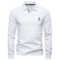 Langarm Polo-Shirt für Herren – Bild 11 | LuxeStyle