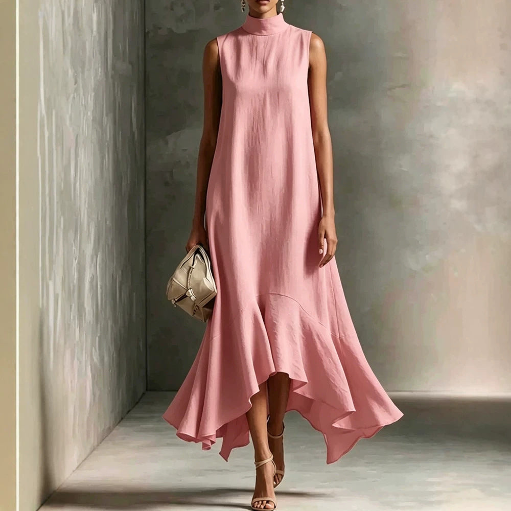 Elegantes ärmelloses Plissee-Kleid für Damen – Bild 3 | LuxeStyle