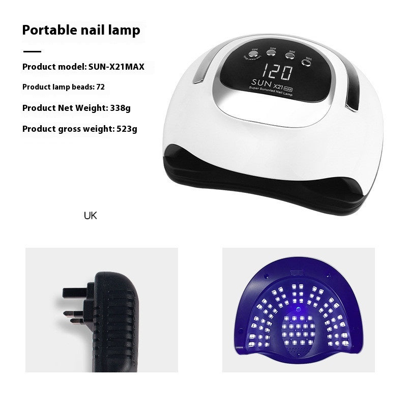 Grosser Nageltrockner mit doppelter Lichtquelle – Bild 8 | LuxeStyle