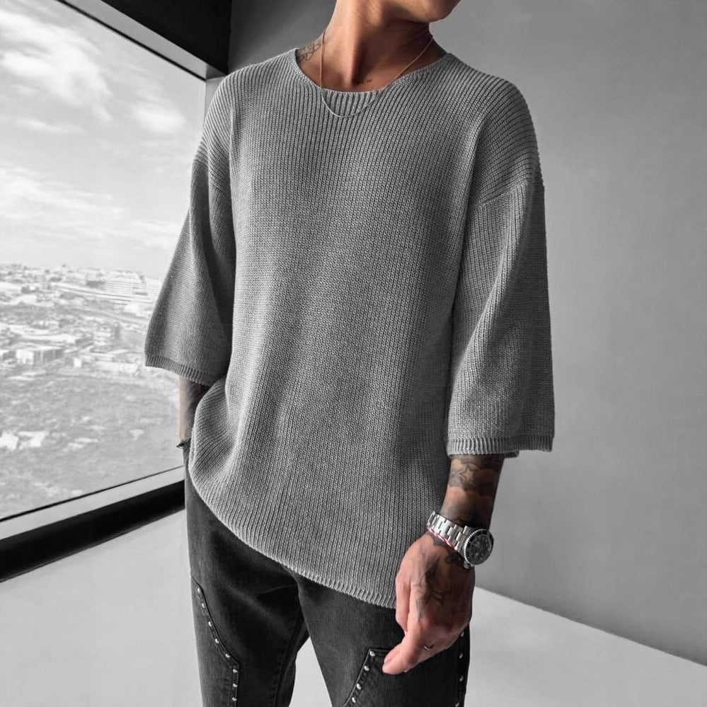 Langarmpullover mit V-Ausschnitt – Bild 16 | LuxeStyle