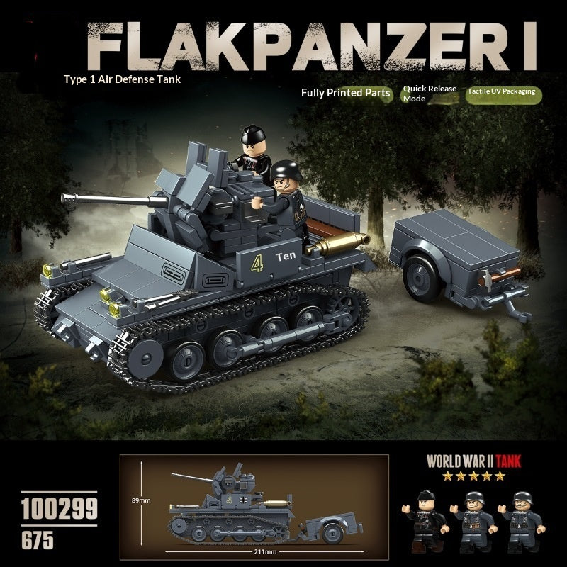 Deutscher Flugabwehr-Panzer Bausteine