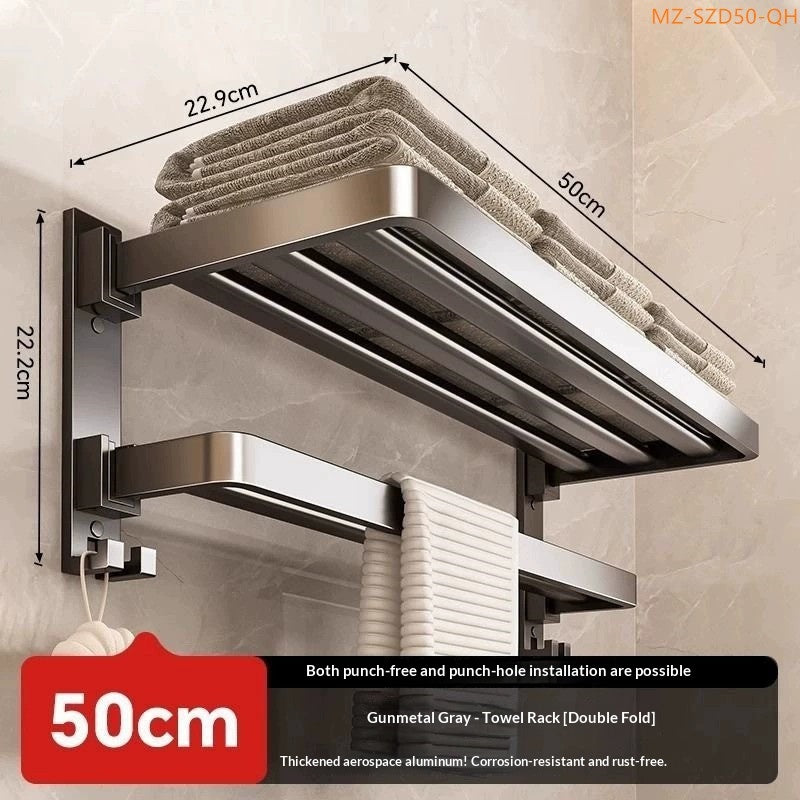 Wandmontierter Handtuchhalter