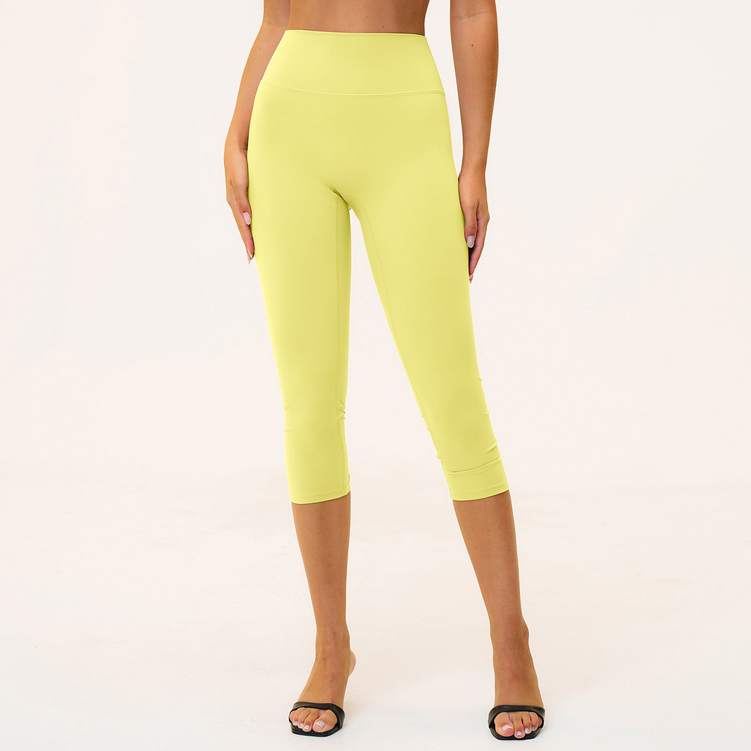 High-Waist Capri Leggings für Damen