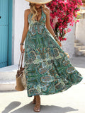Boho-Kleid mit Paisley-Print und Schnürung – Bild 7 | LuxeStyle