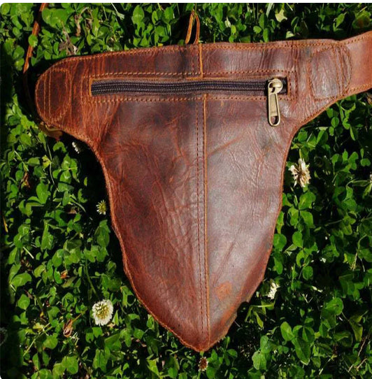 Herzförmige Gürtel-Tasche Retro