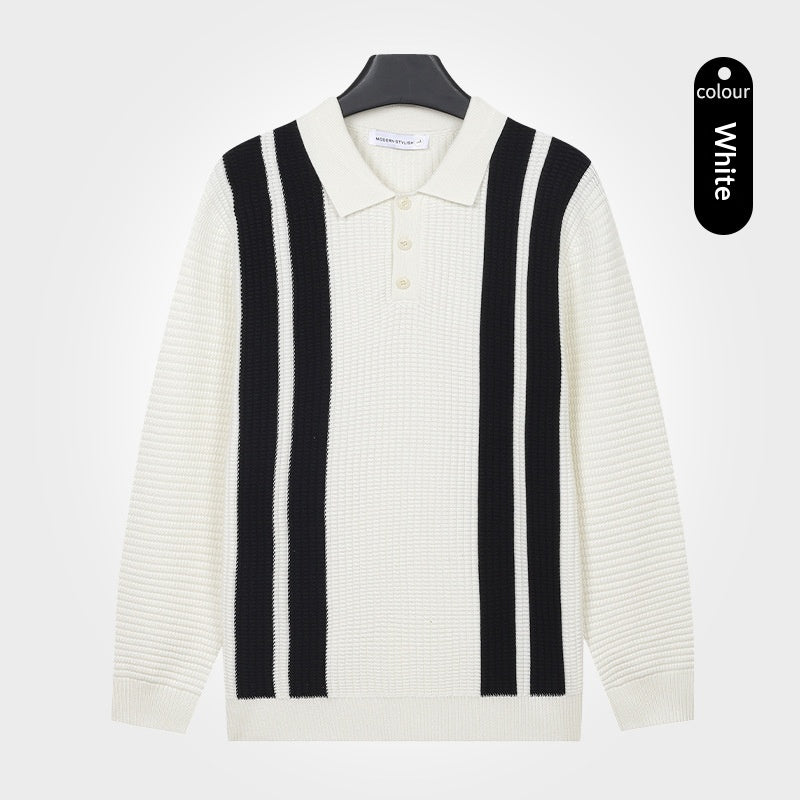 Herren Langarm Strickpullover | LuxeStyle