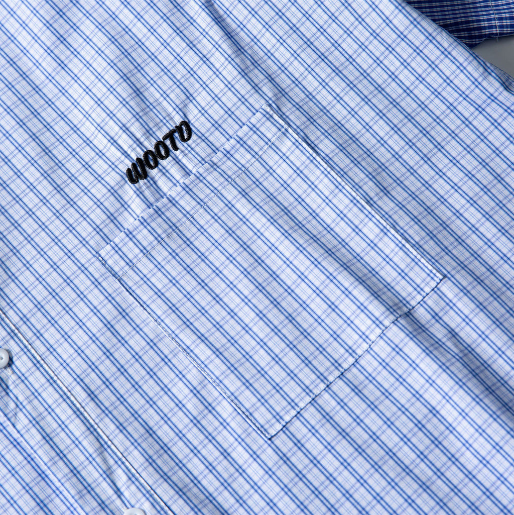 Karo-Shortshirt mit Farbkontrast für Herren – Bild 5 | LuxeStyle