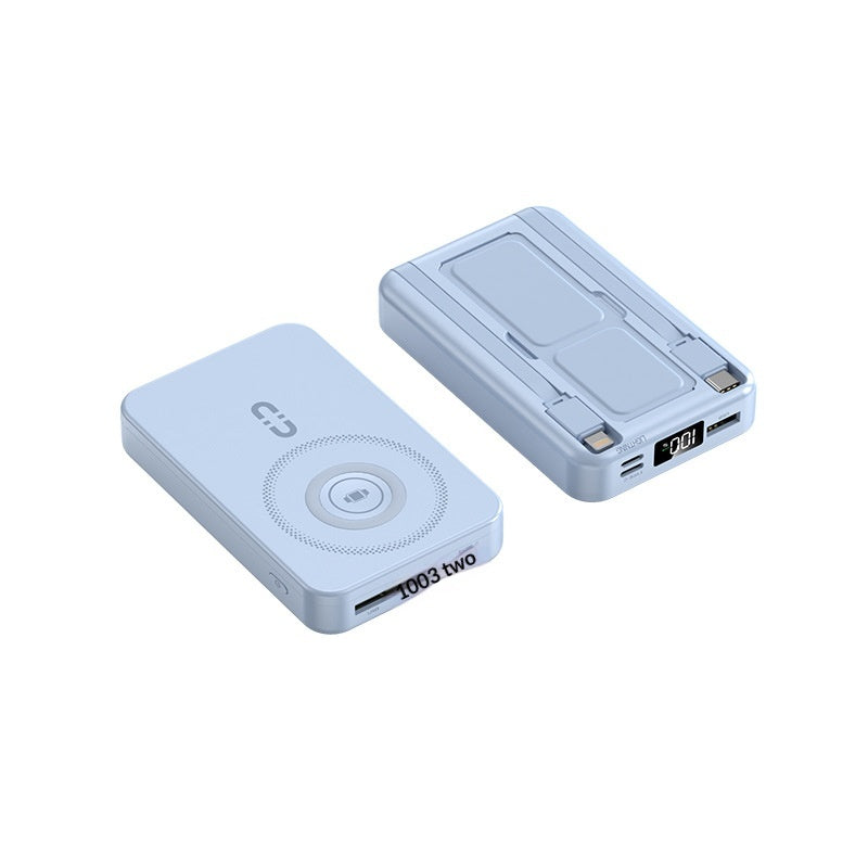 Magnetisches kabelloses Ladegerät mit Dual-Coil Ständer