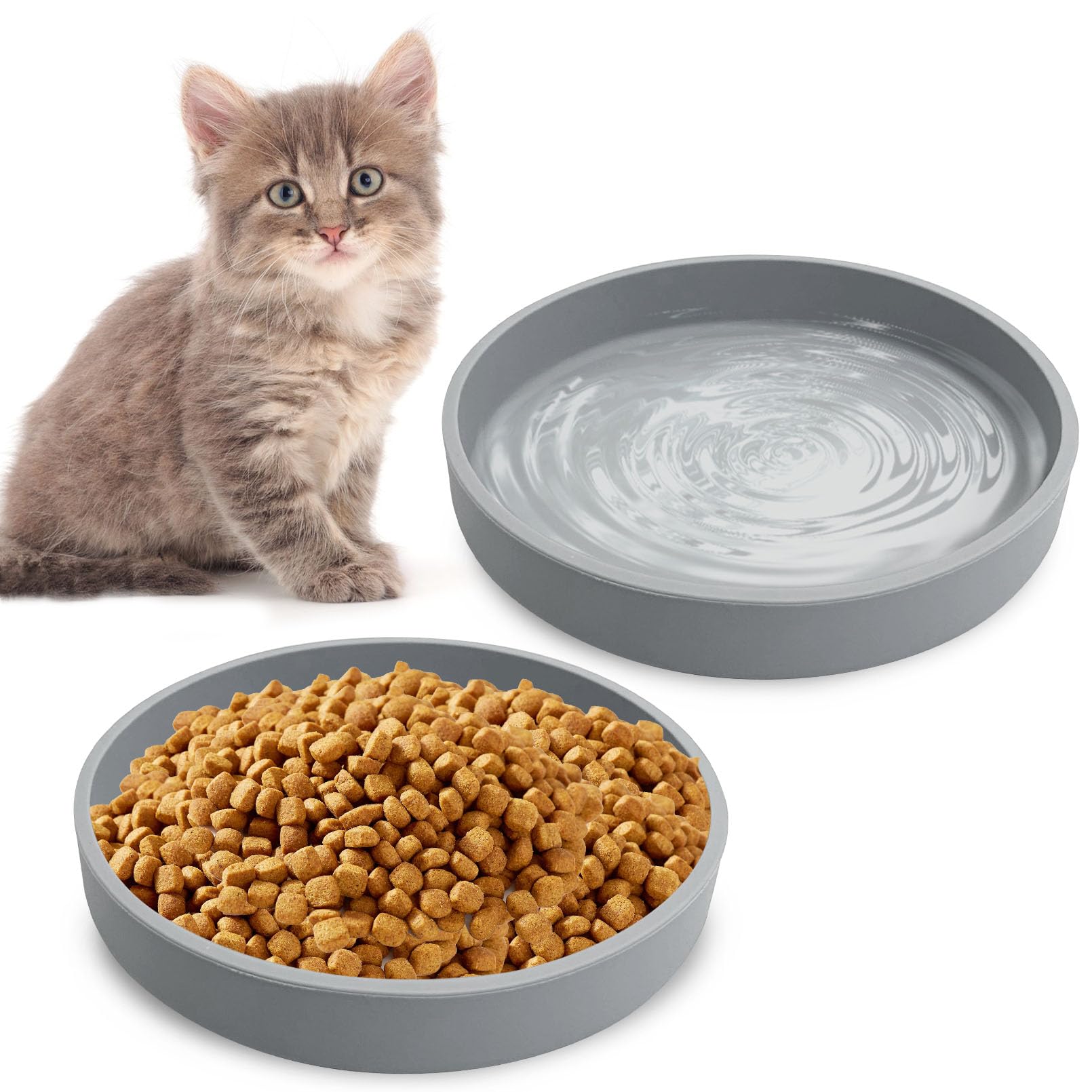Katzenschüssel aus Silikon