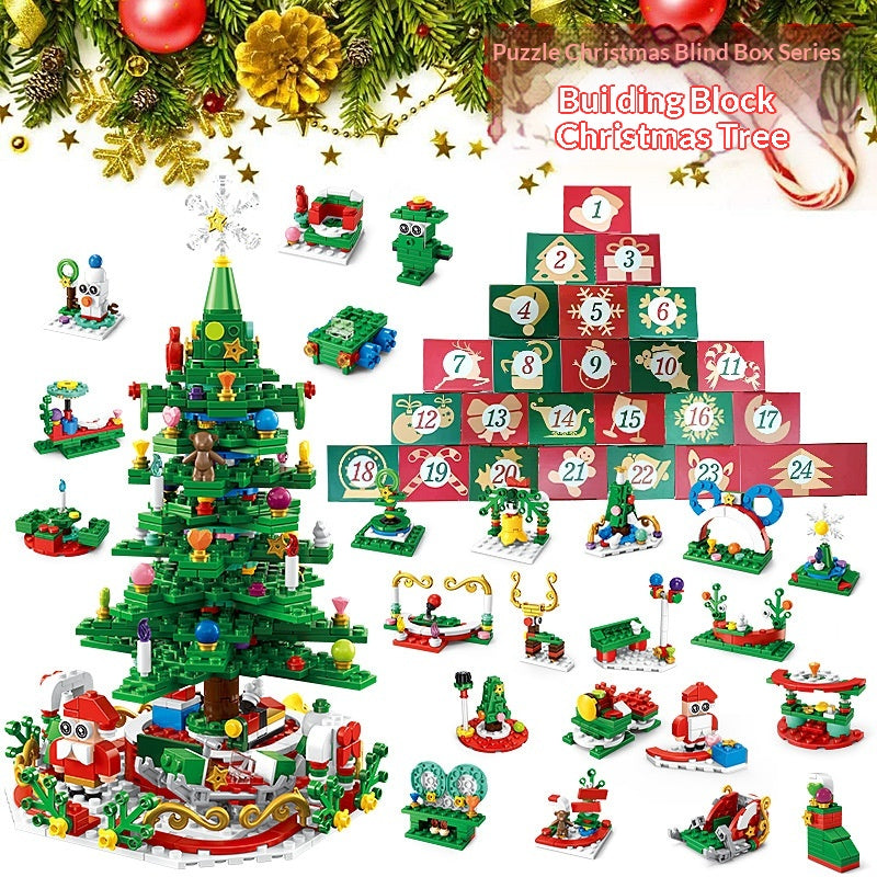 24 Überraschungen Bausteine Geschenkset