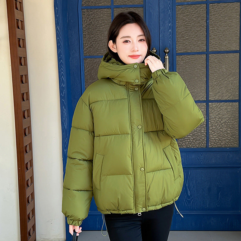 Weitläufiger Pullover mit Kapuze – Bild 12 | LuxeStyle