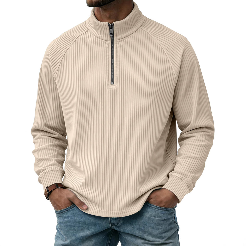 Poloshirt mit vertikaler Streifenoptik – Bild 5 | LuxeStyle