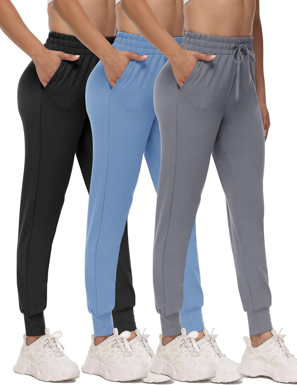 Hochtaillierte Leisure Yogahose Damen