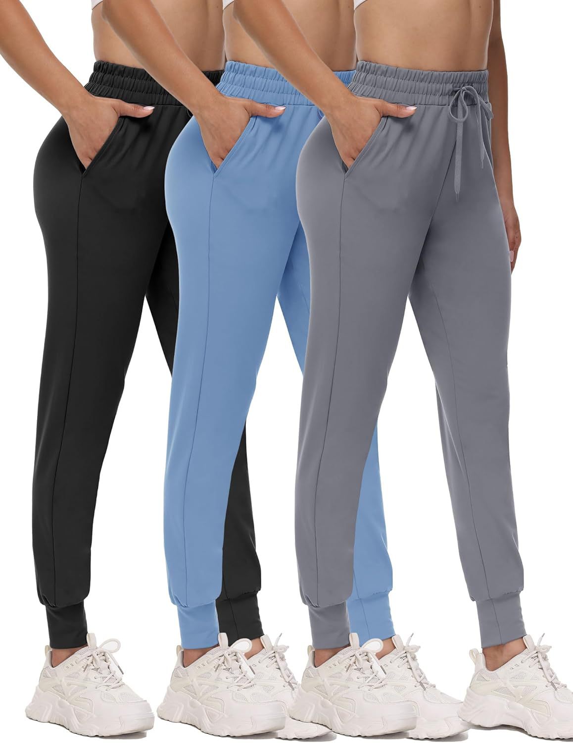 Hochtaillierte Leisure Yogahose Damen