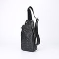 Brusttasche "Krokodil" aus Leder – Bild 4 | LuxeStyle