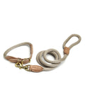 Verstellbares Hundehalsband aus Nylon und Rindsleder – Bild 1 | LuxeStyle
