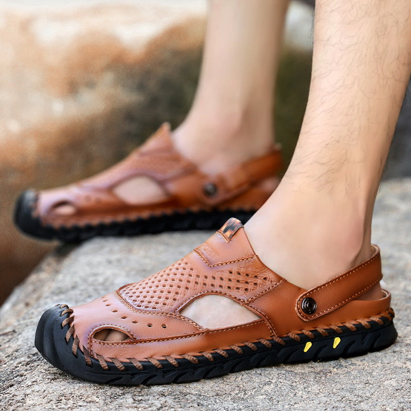 Handgenähte Outdoor-Freizeitschuhe für Herren