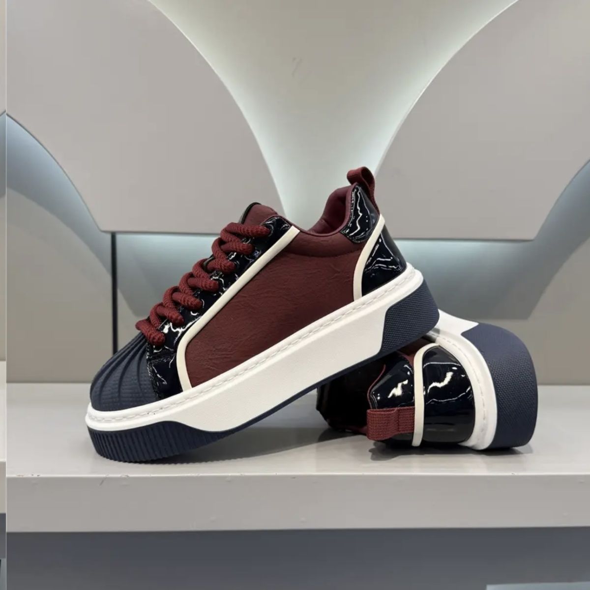 Freizeit-Sneaker für Herren mit Plateau