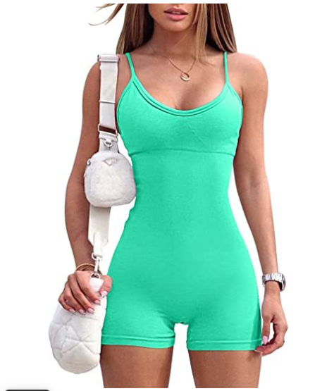 Spaghetti Strap Jumpsuit für Sport & Yoga