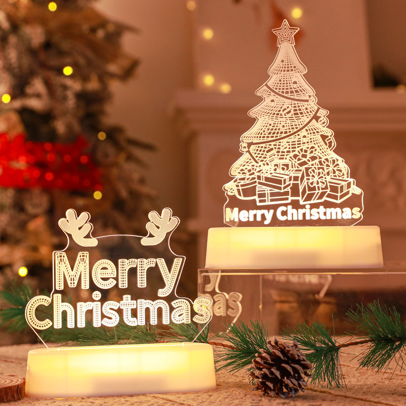 3D Weihnachtslampe