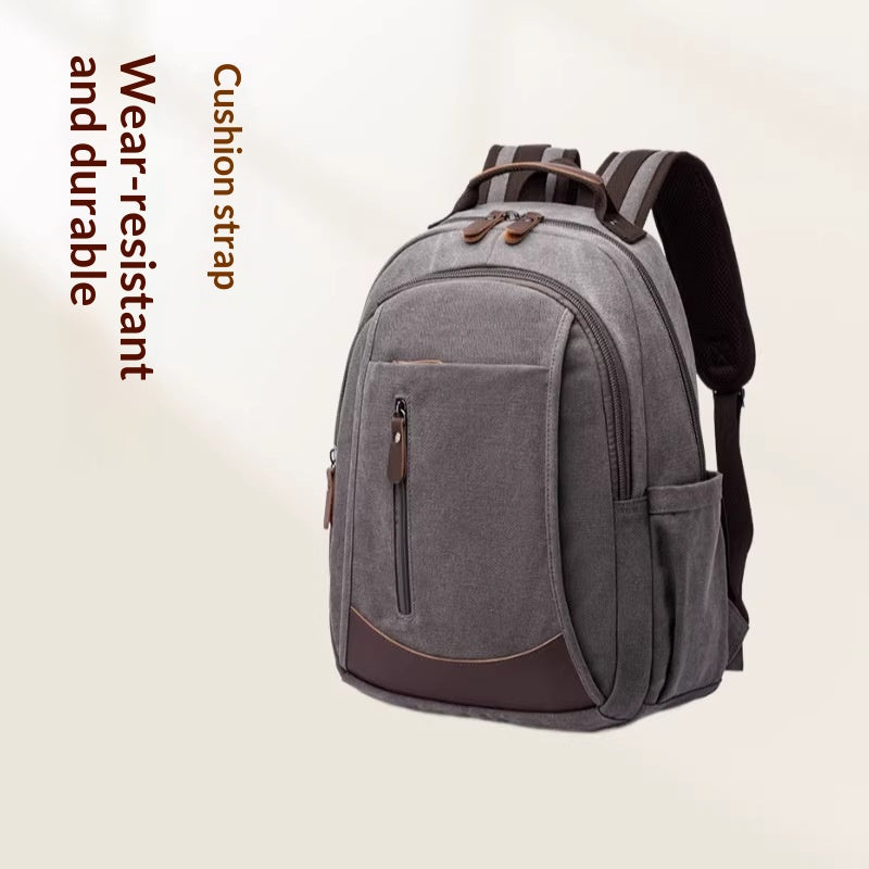 Einfarbiger Rucksack für Unisex