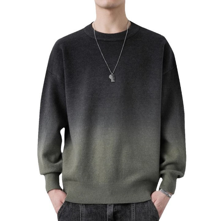 Lockerer Pullover mit Rundhalsausschnitt – Bild 4 | LuxeStyle