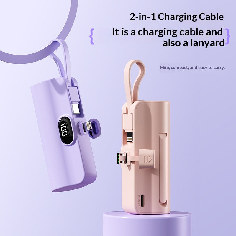 Powerbank mit Kabel