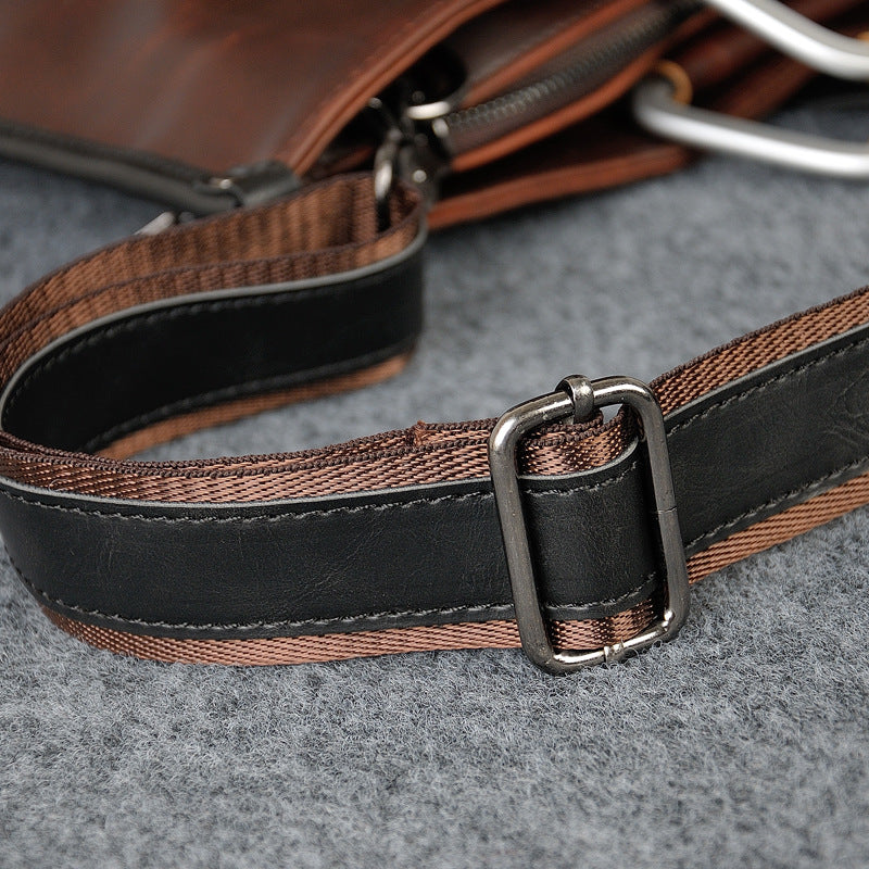 Men's Casual Messenger Bag aus PU-Leder – Bild 7 | LuxeStyle