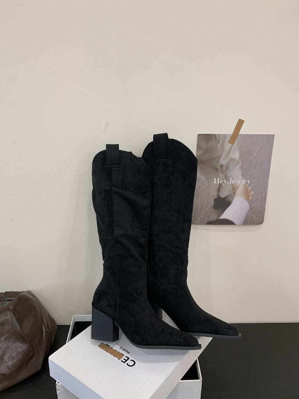 Vintage Western Cowboystiefel in Kaffee – Bild 8 | LuxeStyle