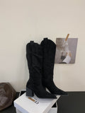 Vintage Western Cowboystiefel in Kaffee – Bild 9 | LuxeStyle