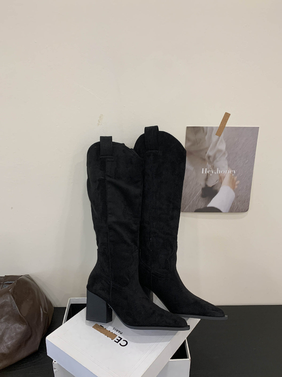 Vintage Western Cowboystiefel in Kaffee – Bild 9 | LuxeStyle