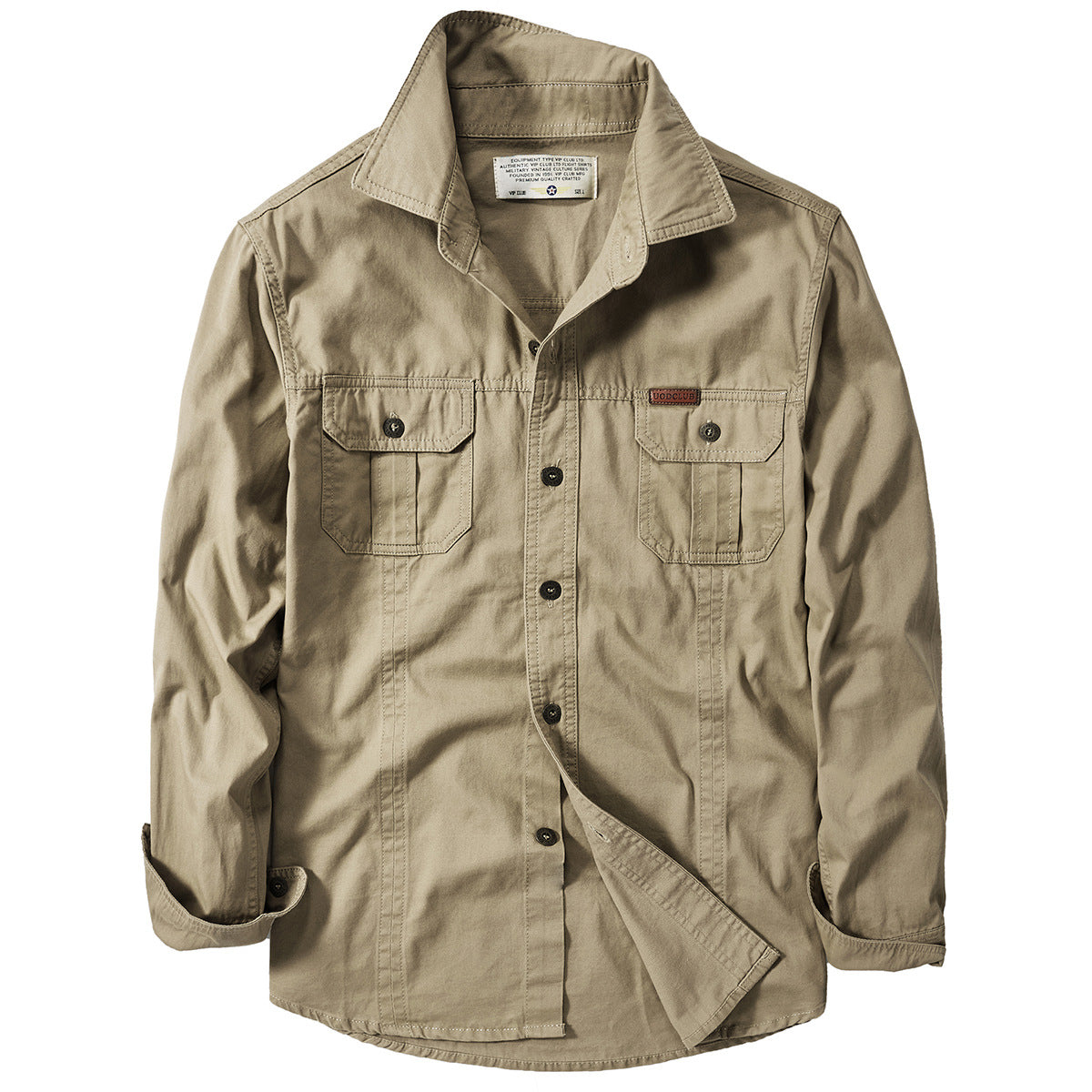 Loose Overalls Langarmshirt für Herren – Bild 7 | LuxeStyle