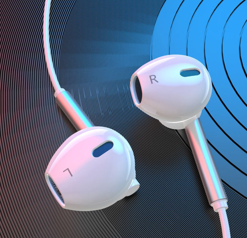 Kabelgebundene In-Ear Kopfhörer aus Metall