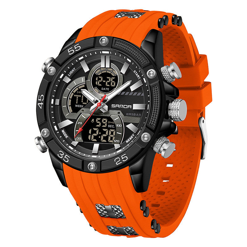 Multifunktionale Herren-Armbanduhr