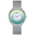 Damen-Armbanduhr mit ultraflachem Mesh-Armband – Bild 7 | LuxeStyle