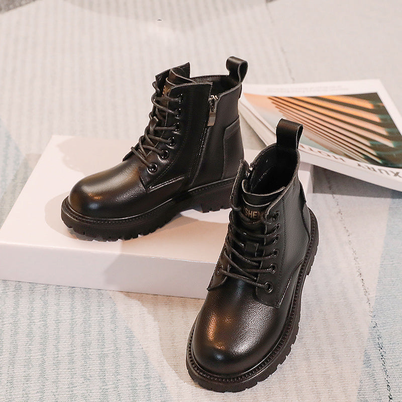 Kinder Leder Martin-Stiefel – Bild 3 | LuxeStyle