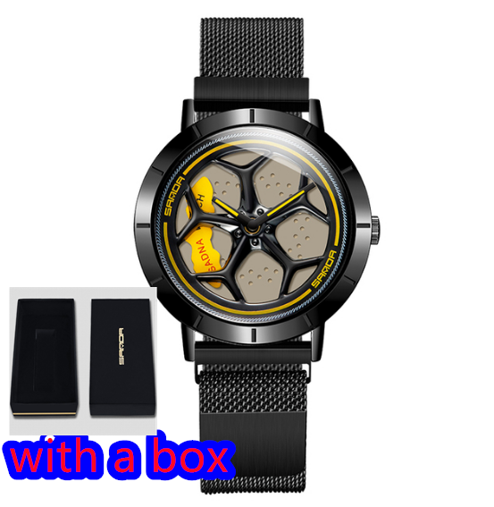 Sanda Wheel Quarz-Uhr – 43 mm, 30 m wasserdicht – Bild 18 | LuxeStyle