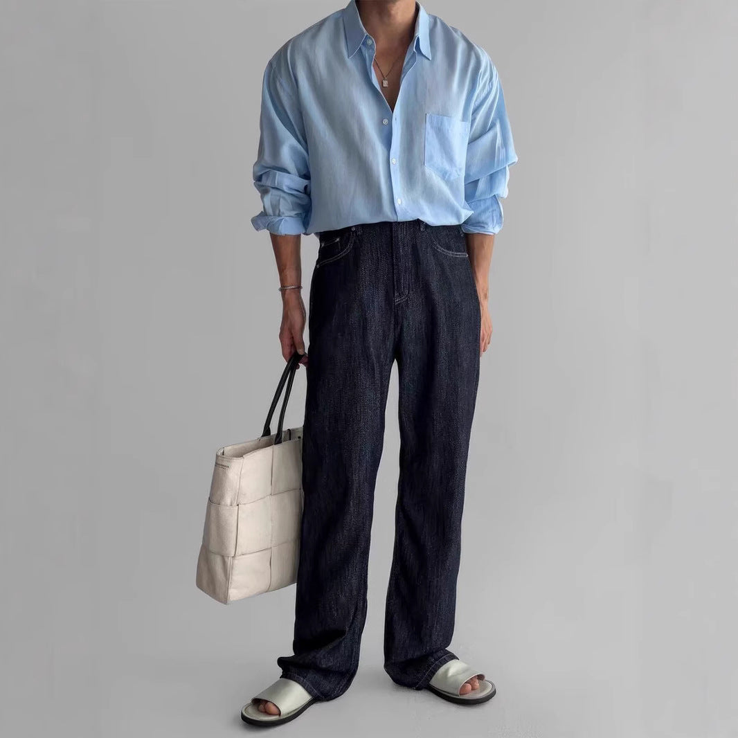 Arbeitshemd mit Taschen | LuxeStyle