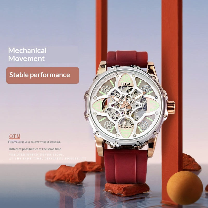 Wasserdichte Mechanische Herrenuhr