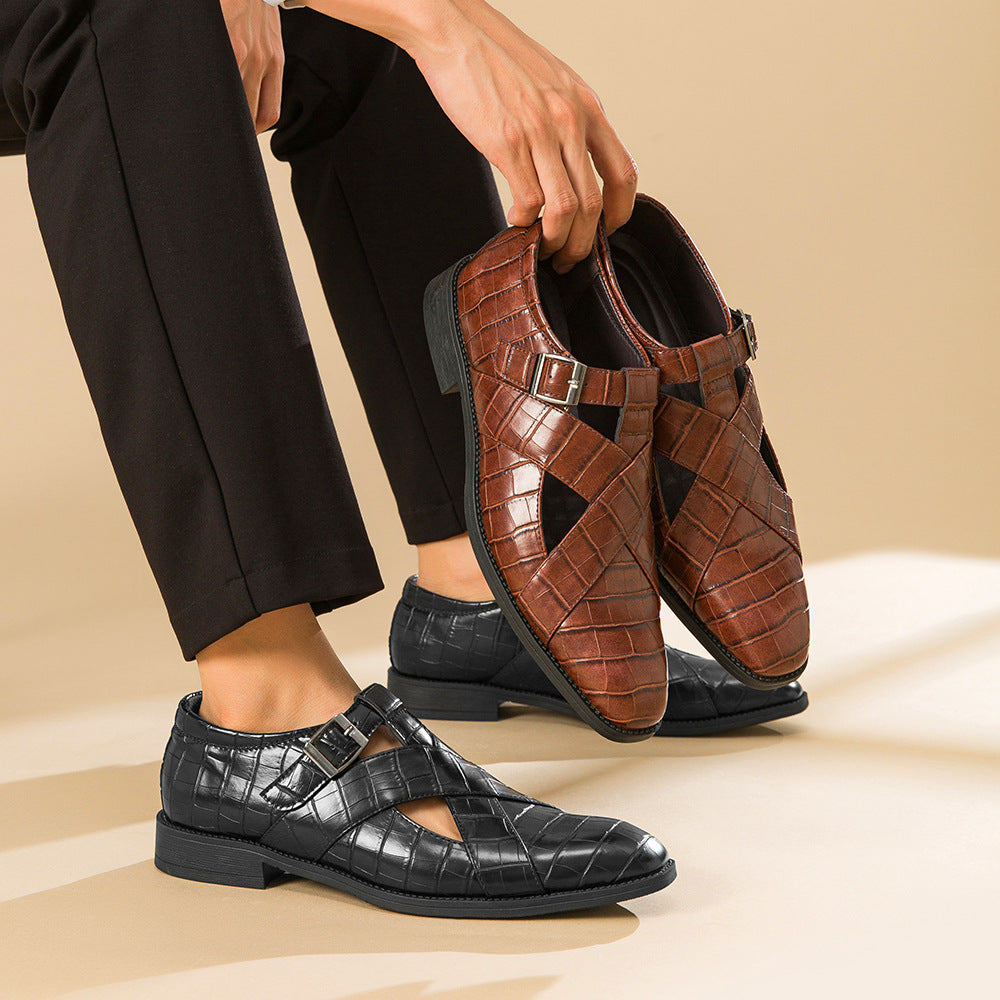 Hohle Sommer-Sandalen für Herren – Bild 5 | LuxeStyle