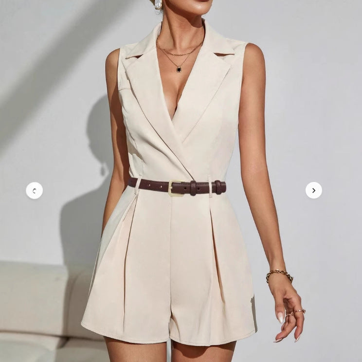 Eleganter Jumpsuit mit weitem Bein